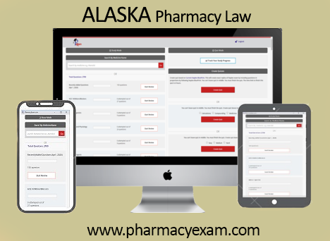 Alaska Pharmacy Law Test (Online Access)