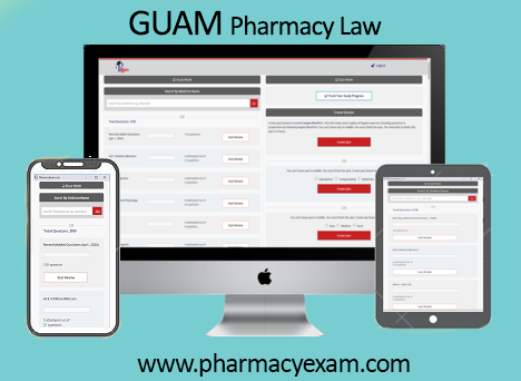 Guam Pharmacy Law Test (Online Access)