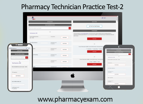 Pharmacy Technician Practice Test-2 (Online Access)