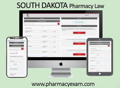 South Dakota Pharmacy Law Test (Online Access)