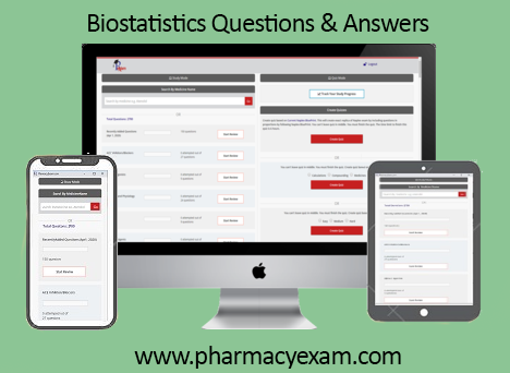 Biostatistics Questions & Answers Downloadable
